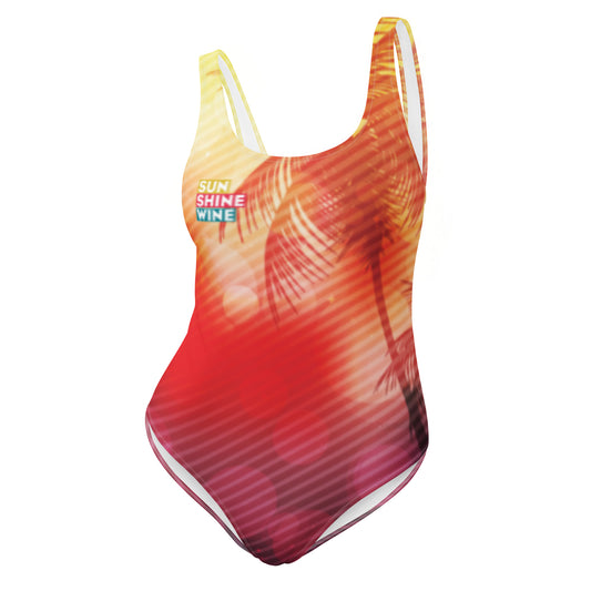 Sunshine Wine One-Piece Swimsuit