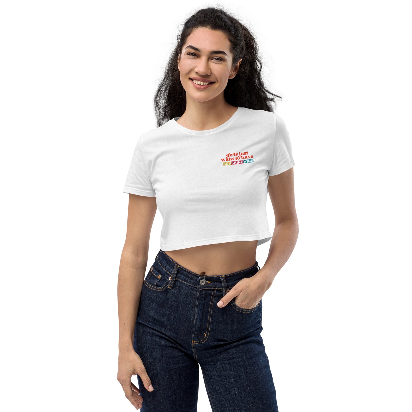 Girls Organic Crop Top